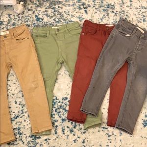 4 pairs Zara jeans baby boy